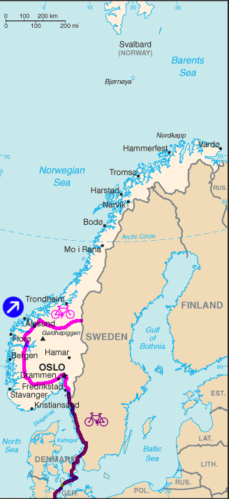 Norvège (sud) / Norvegio (sudo)