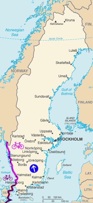 Suède (sud) / Svedio (sudo)